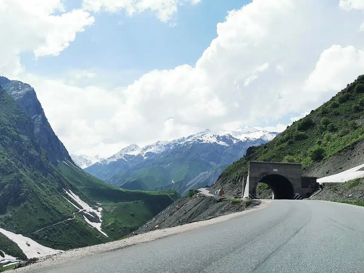 Anzob Pass view